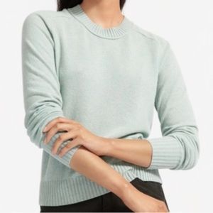Everlane The ReCashmere Vintage Crew - Icy Fjord